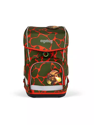 ERGOBAG | Set de cartable 6 pièces CUBO Light Lumi - SuBärkraft | olive